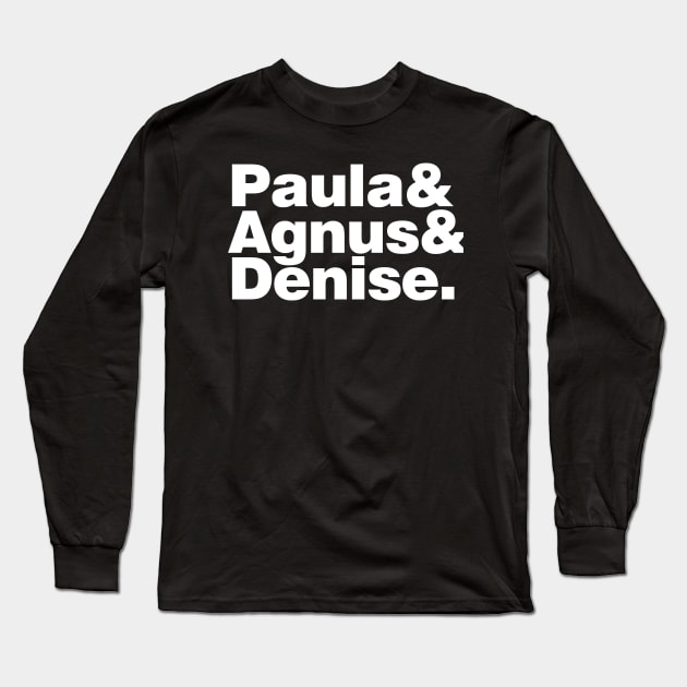 Amiga - Paula & Agnus & Denise Long Sleeve T-Shirt by RetroCheshire